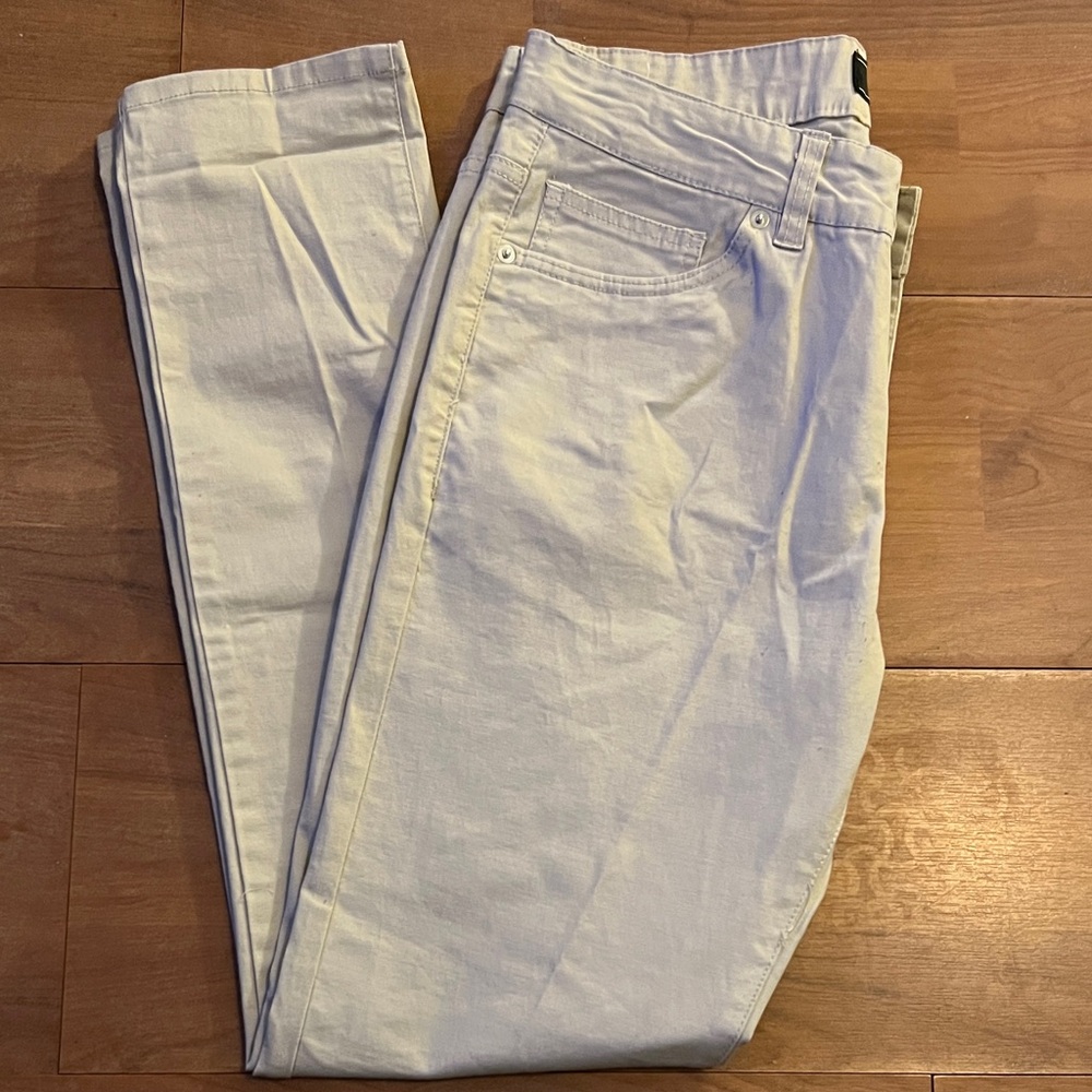 Mens Five Pocket CottonCream Jeans